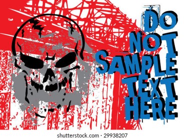 abstract vector grunge background