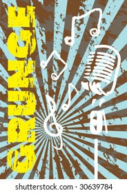 abstract vector grunge background