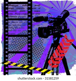 abstract vector grunge background