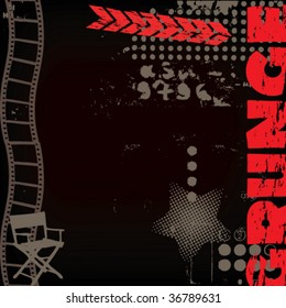 abstract vector grunge background