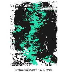 Abstract vector grunge background or banner