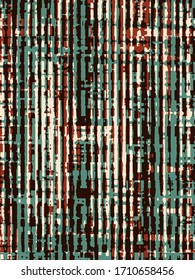 Abstract vector grunge background. Color composition of irregular overlapping graphic elements.