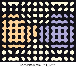 Abstract vector grunge background. Color composition of irregular geometric shapes created using original digital pattern.