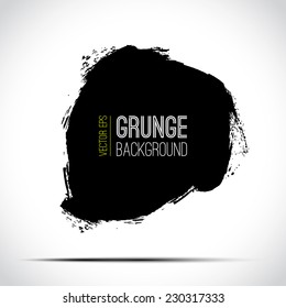 Abstract vector grunge background, Grunge design element, Grunge shape, vector illustration.