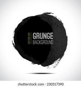 Abstract vector grunge background, Grunge design element, Grunge shape, vector illustration.