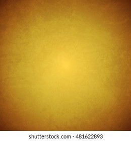 abstract vector grunge background - golden yellow and orange