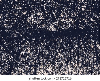 Abstract vector grunge background. Monochrome composition of irregular overlapping shapes. Created using digital photograph of nature motif.