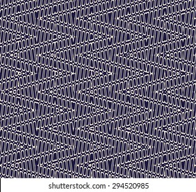 Abstract vector grunge background. Monochrome composition of irregular zigzag  geometric elements.