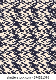 Abstract vector grunge background. Monochrome composition of irregular geometric elements.