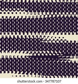 Abstract vector grunge background. Monochrome squared composition of irregular geometric shapes.