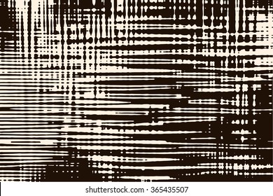  Abstract vector grunge background. Monochrome composition of irregular overlapping geometric elements.