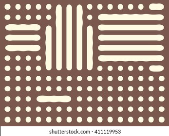 Abstract vector grunge background. Monochrome composition of irregular geometric shapes created using original digital pattern.