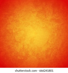abstract vector grunge background - red and orange