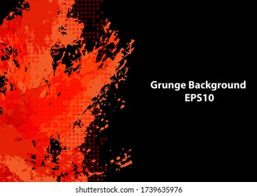 Abstrakter Vektor Grunge Design Hintergrund, Illustrator Vektor Design Hintergrund