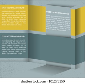 Resumen de fondo retro de grunge vectorial para texto