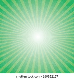 Abstract vector grungy background with a burst.