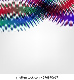 abstract vector halftone background