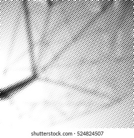 Abstract vector halftone background. Blurred image of net structure, grunge texture