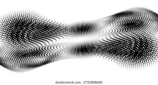 Fondo de semitono de Vector Abstractas. Fondo Abstractas de semitono. Ilustración vectorial. Textura semitono blanco y negro de puntos

