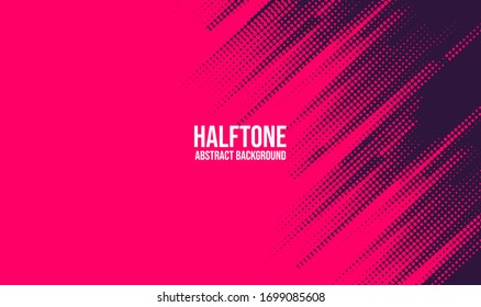  Abstract vector halftone background monochrome printing raster 