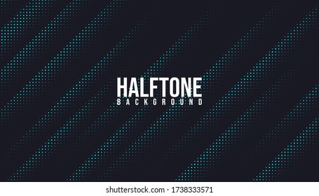 Abstract vector halftone background monochrome printing raster 