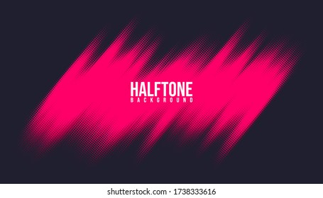  Abstract vector halftone background monochrome printing raster 