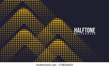  Abstract vector halftone background monochrome printing raster 