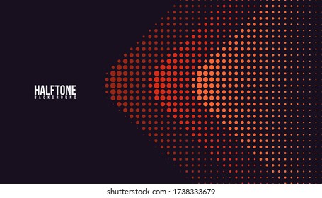  Abstract vector halftone background monochrome printing raster 