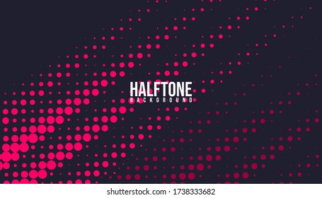  Abstract vector halftone background monochrome printing raster 