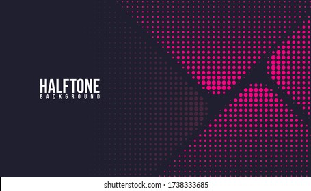  Abstract vector halftone background monochrome printing raster 