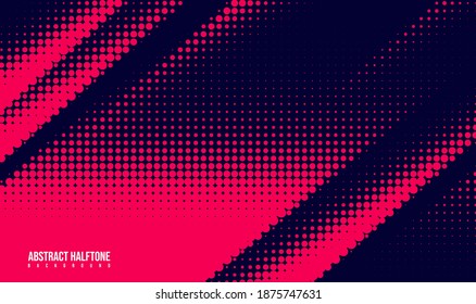 Abstrakter Vektorgrafik-Halbton-Hintergrund, monochrome Druckgeraste.