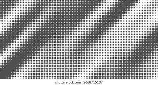 Vetor abstrato fundo de meio-tom, impressão raster monocromática.