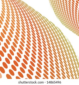 abstract vector halftone background texture
