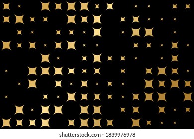 Abstract vector , halftone style golden background design , for web design, presentation, business card, invitation, poster, landing page, cover.
