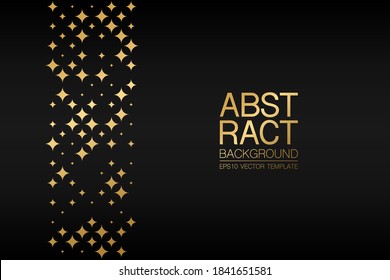 Abstract vector , halftone style golden background design , for web design, presentation, business card, invitation, poster, landing page, cover.