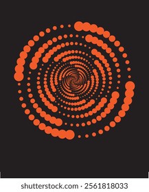 Abstract vector halftone tilted background. Dotted texture and trendy halftone tonal gradation effect.