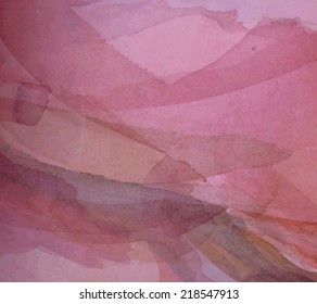 Abstract vector hand drawn colourful watercolor background.  