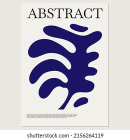 Abstract. Vector hand drawn minimalistic placard with illustration. Creative abstract artwork . Template for card, poster, banner, print for t-shirt, pin, badge, patch.