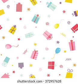 Abstract vector hand prints background