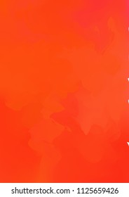 Abstract vector hand-drawn watercolor background. Colourful template A4. There is blank place for your text. Vector illustration for wedding, birthday, greetings cards, web, print, scrapbooking.