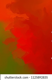 Abstract vector hand-drawn watercolor background. Colourful template A4. There is blank place for your text. Vector illustration for wedding, birthday, greetings cards, web, print, scrapbooking.