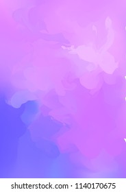 Abstract vector hand-drawn watercolor background. Colourful template A4. There is blank place for your text. Vector illustration for wedding, birthday, greetings cards, web, print, scrapbooking.