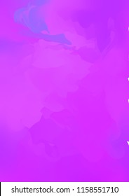 Abstract vector hand-drawn watercolor background. Colourful template A4. There is blank place for your text. Vector illustration for wedding, birthday, greetings cards, web, print, scrapbooking.