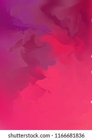 Abstract vector hand-drawn watercolor background. Colourful template A4. There is blank place for your text. Vector illustration for wedding, birthday, greetings cards, web, print, scrapbooking.