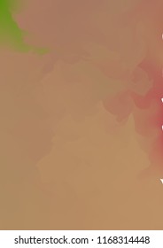 Abstract vector hand-drawn watercolor background. Colourful template A4. There is blank place for your text. Vector illustration for wedding, birthday, greetings cards, web, print, scrapbooking.