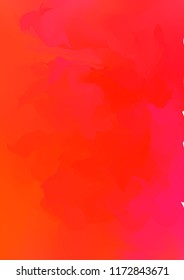 Abstract vector hand-drawn watercolor background. Colourful template A4. There is blank place for your text. Vector illustration for wedding, birthday, greetings cards, web, print, scrapbooking.