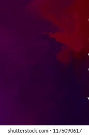 Abstract vector hand-drawn watercolor background. Colourful template A4. There is blank place for your text. Vector illustration for wedding, birthday, greetings cards, web, print, scrapbooking.