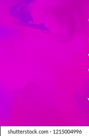 Abstract vector hand-drawn watercolor background. Colourful template A4. There is blank place for your text. Vector illustration for wedding, birthday, greetings cards, web, print, scrapbooking.