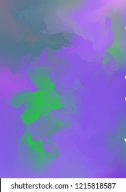 Abstract vector hand-drawn watercolor background. Colourful template A4. There is blank place for your text. Vector illustration for wedding, birthday, greetings cards, web, print, scrapbooking.
