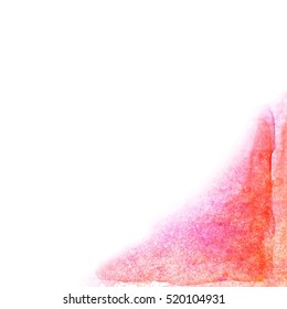 Abstract vector hand-drawn watercolor background.